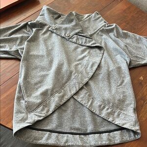 Gray Wrap Jacket
